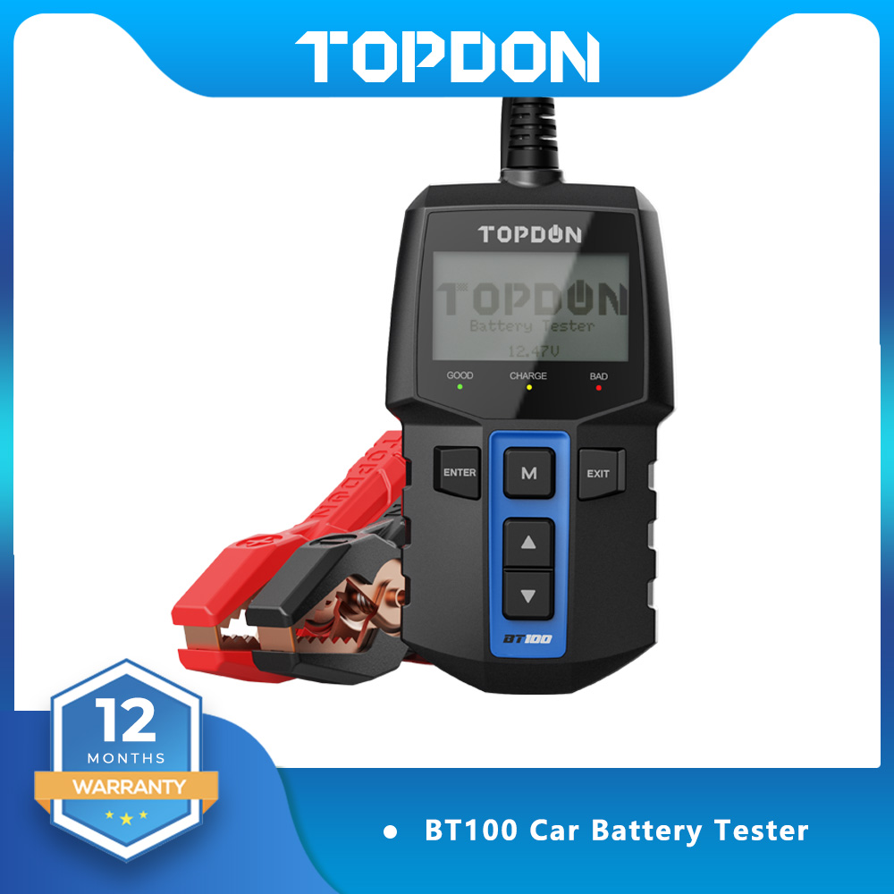 Topdon Tc001 Thermal Camera - TOPDON BT100 12V Car Battery Tester