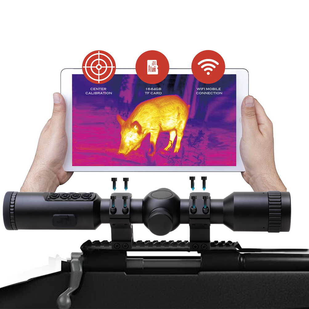 TGS225 Thermal Imaging Scope f - đánh giá và giá Hunting Thermal Imaging Scope