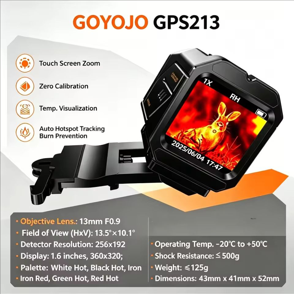 GOYOJO Mini Touch Infrared The - đánh giá và giá Thermal Imaging Camera 256X192