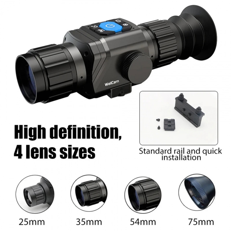 1600m Thermal Hunting Monocula - đánh giá và giá Thermal Scope Night Vision Monocular