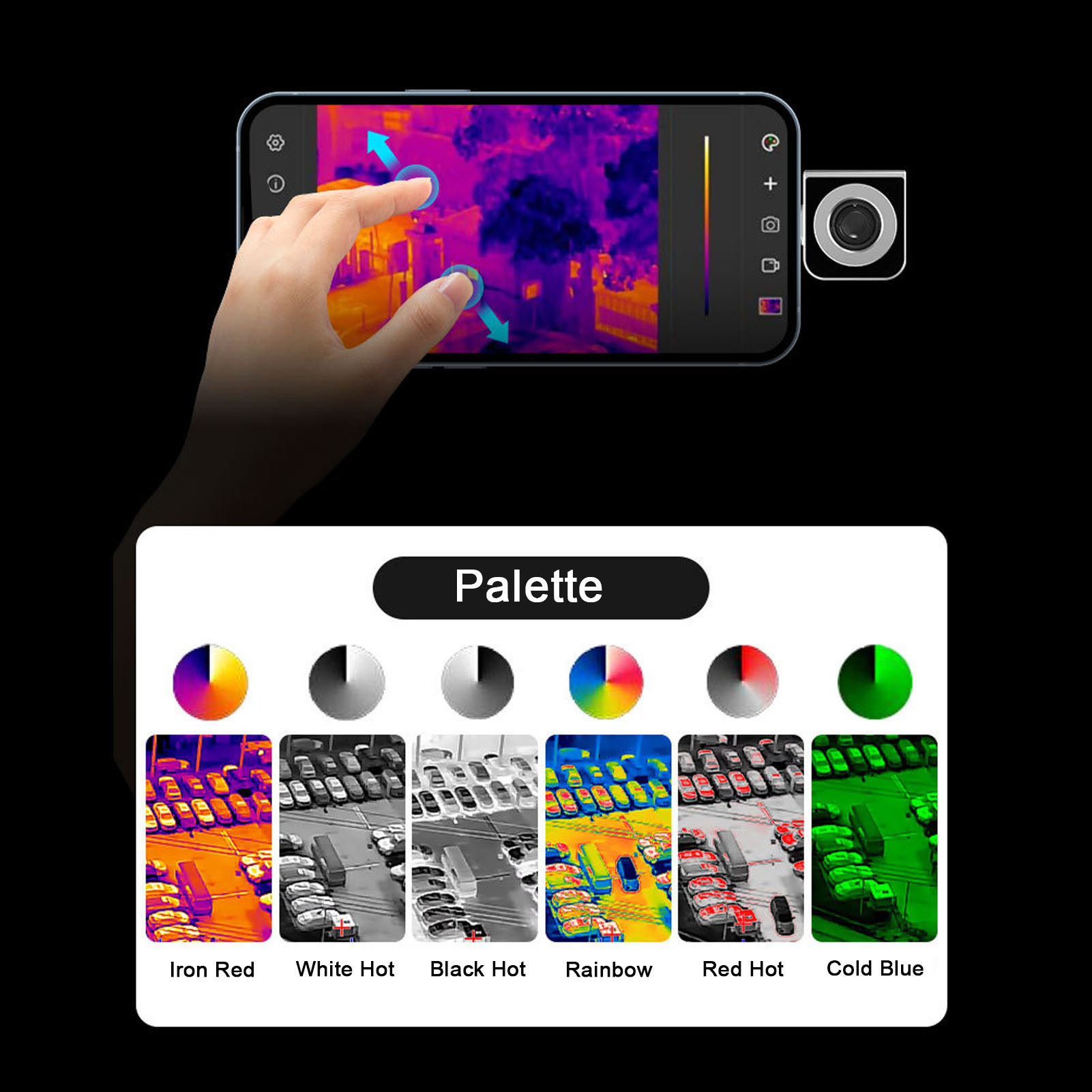 Thermal Camera 256x192 Resolut - đánh giá và giá Thermal Imaging Camera 256X192