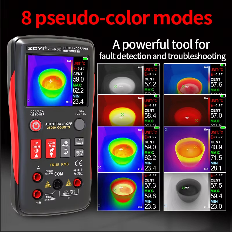 ZOYI R02 Integrated Thermal Mu - đánh giá và giá Nf 521 Thermal Imaging Camera