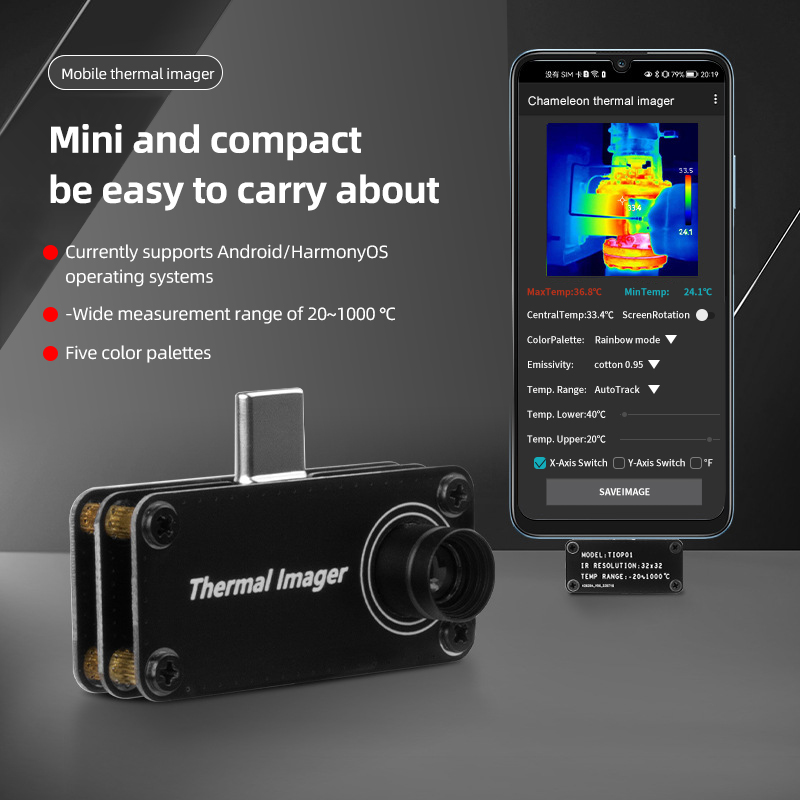 TIOP01 Thermal Imager Night Vi - đánh giá và giá Tiop01 Thermal Camera