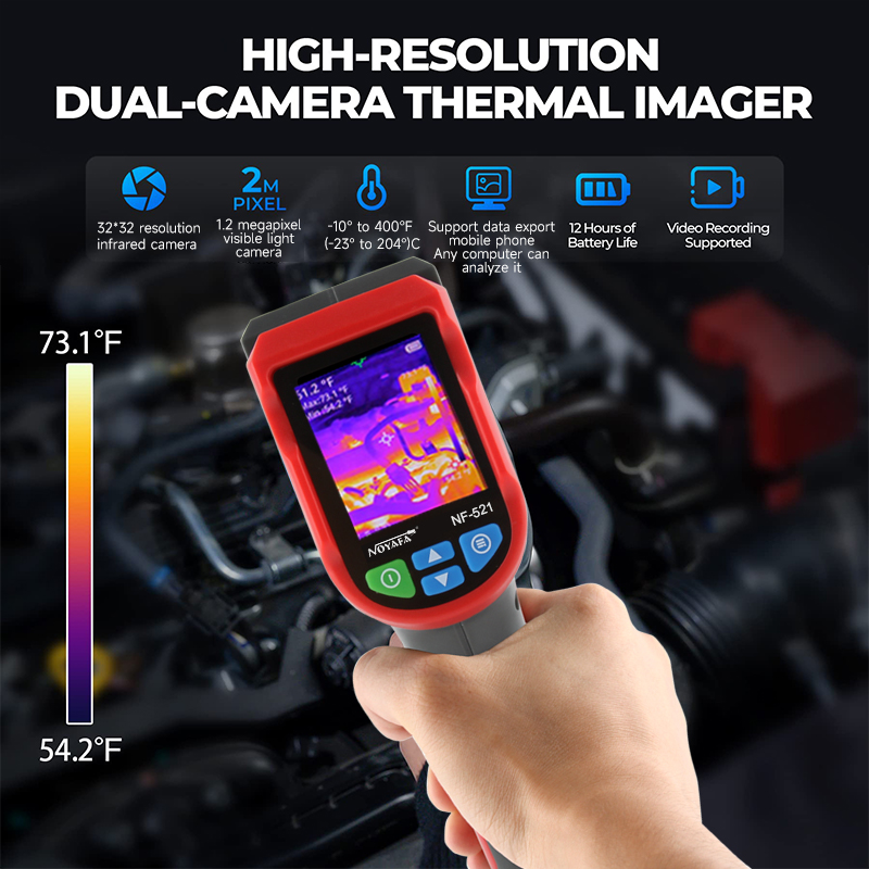NOYAFA NF-521 Professional The - đánh giá và giá Nf 521 Thermal Imaging Camera