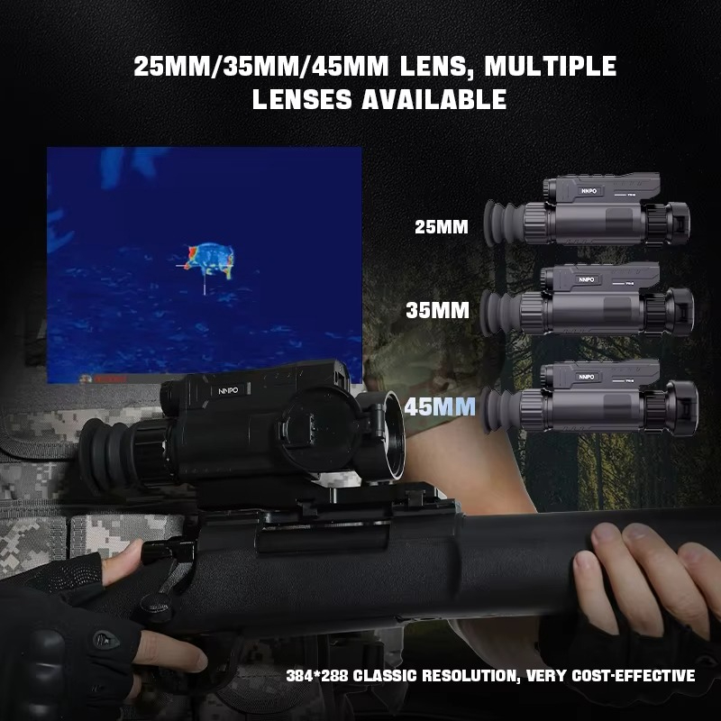 TRS-325LRF 384X288 Resolution  - đánh giá và giá Hunting Thermal Imaging Scope